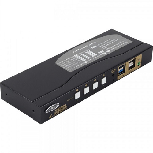 �������� NETmate NM-HK4604 4:1 HDMI KVM ����ġ
