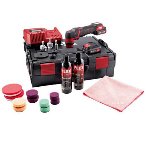 플렉스 PXE 80 10.8-EC 해외구매 (2.5Ah, 배터리 2개, 패드세트)_이미지