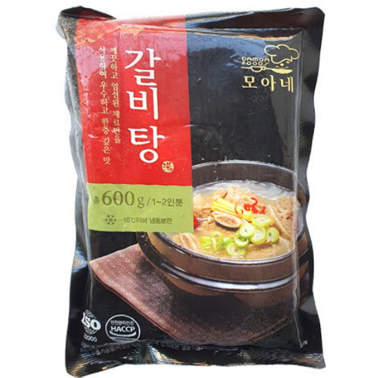 다모아식품 모아네 갈비탕 600g이미지입니다. 누르면 해당 게시물로 새창이동합니다.