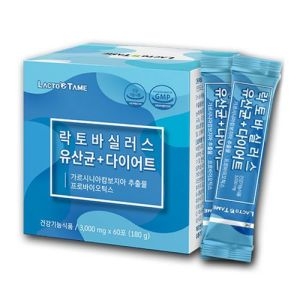 한국바이오팜 락토테미 락토바실러스 유산균+다이어트 3000mg 60포 (1개)_이미지