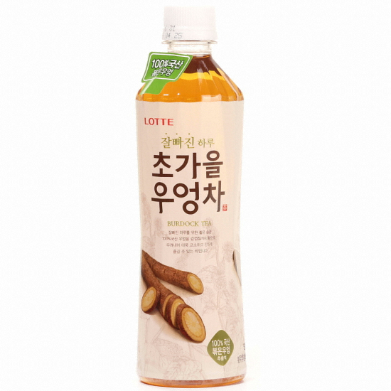 롯데칠성음료 잘빠진 하루 초가을 우엉차 500ml (12개)_이미지