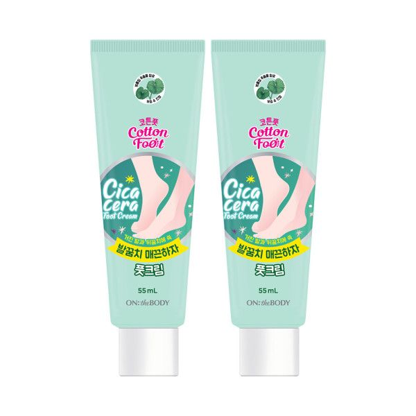 온더바디 코튼풋 발꿈치 매끈하자 풋크림 55ml