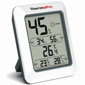 Therm Pro 플램 디지털 <b>온습도계</b> TP-50