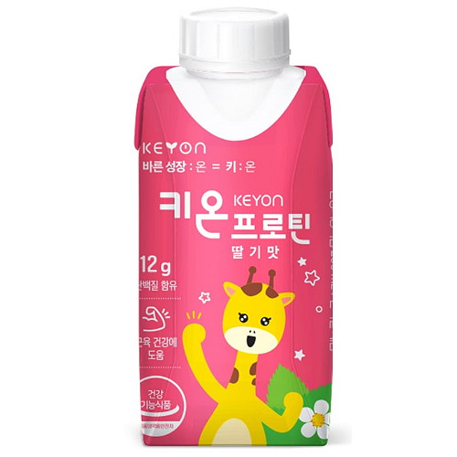 함소아제약 키온 프로틴 딸기맛 200ml