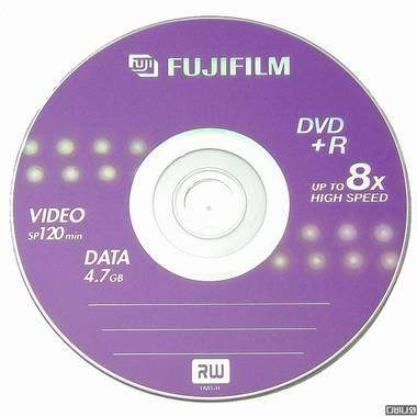 후지필름 DVD+R 4.7GB 8x 케익 25장_이미지