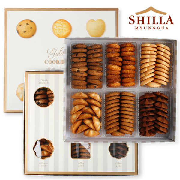 신라명과 골든 쿠키 선물세트 605g (1개)