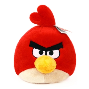 누리토이즈 앵그리버드 캐릭터 봉제인형-레드버드 점보70cm_이미지
