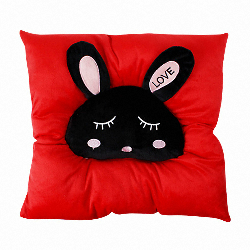 디자인에버 따끈따끈 엉따 USB 캐릭터방석 (1인용, 40x40cm)_이미지