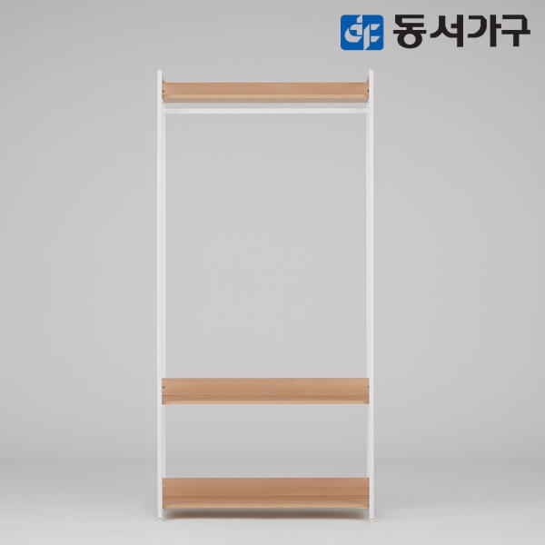 동서가구 토미 플러스 드레스룸 1단 행거 1000