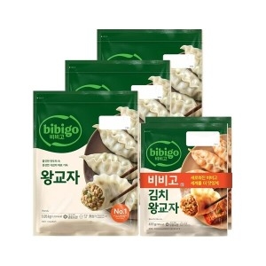 왕교자 1.05kg x 3개+ 김치 왕교자 420g x 2개