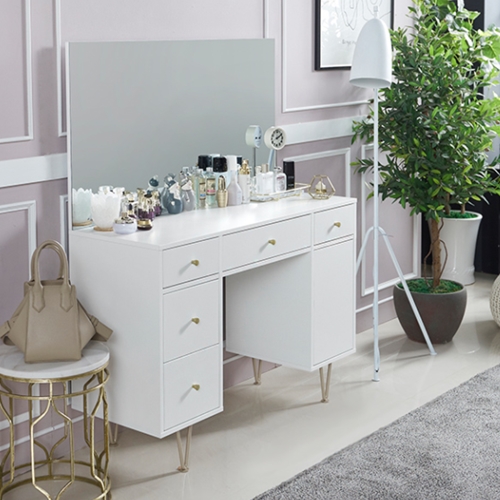 마레앤코 플린트 와이드미러 화장대 1100 (거울미포함)