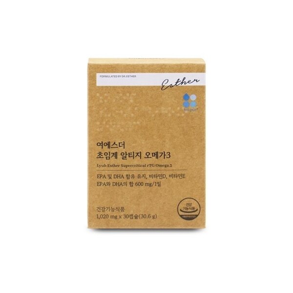  여에스더 초임계 알티지 오메가3 30정 [1개]