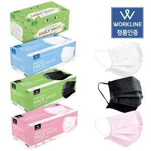 워크라인 3중필터 일회용 마스크이미지입니다. 누르면 해당 게시물로 새창이동합니다.