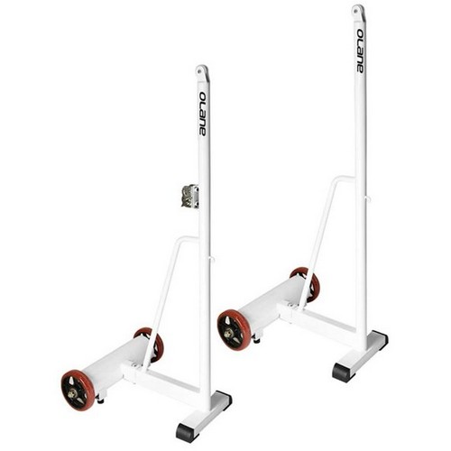 오레인 W764 배드민턴 이동식 줄감기 부착형 지주대