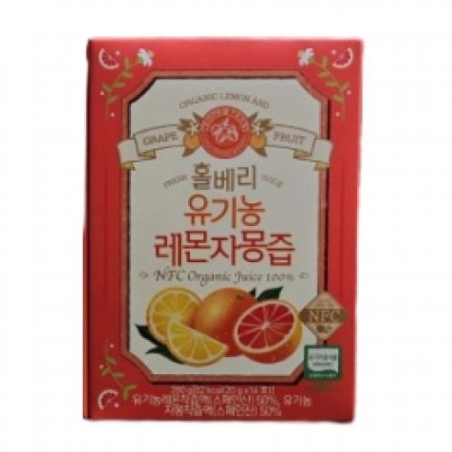 유기농 레몬자몽즙 25g 10포