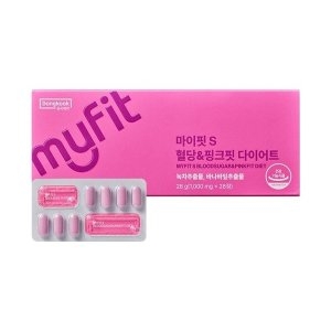 동국제약 마이핏S 혈당&핑크핏 다이어트 28정이미지입니다. 누르면 해당 게시물로 새창이동합니다.