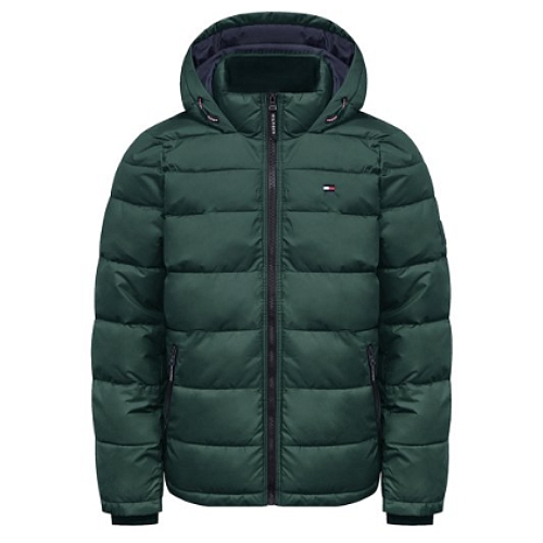 타미힐피거 퍼포먼스 푸퍼 후드 패딩 재킷 점퍼 158AN508 (PNE, 파인)_이미지