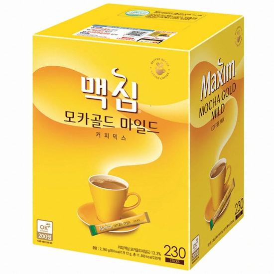 동서식품 맥심 모카골드 마일드 커피믹스 230T (3개)_이미지
