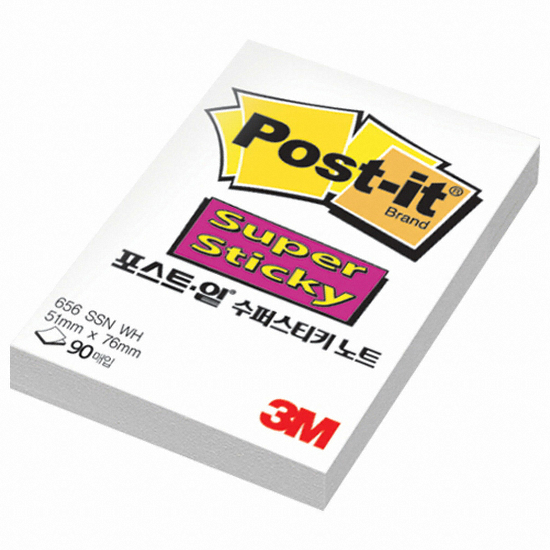 3M 포스트잇 슈퍼스티키 노트 강한점착용 656 SSN (1개)_이미지