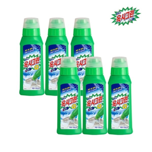 옥시크린 큐 바르는 표백제 220ml (6개)_이미지