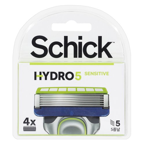 쉬크 하이드로5 베이직 센서티브 면도날 (20개)_이미지
