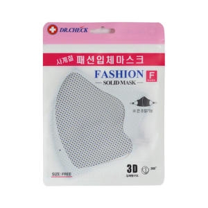 닥터체크 사계절 패션입체마스크 그레이