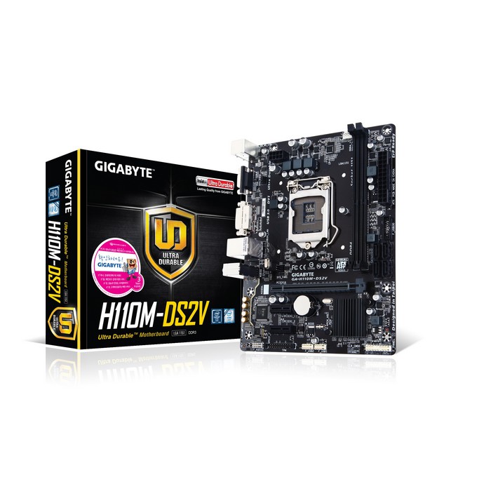 GIGABYTE GA-H110M-DS2V 듀러블에디션 제이씨현
