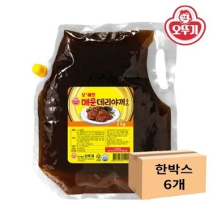 오쉐프 매운데리야끼소스 2kg (6개)_이미지