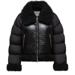 몽클레르 Rubrouk 루브르크 크래프트 리파인 플러시 다운 패딩 블랙 148518361