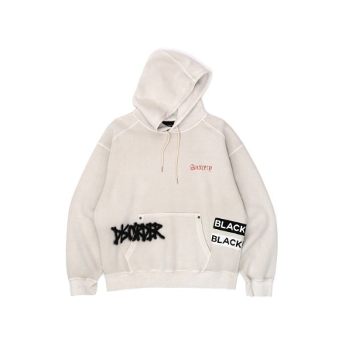 피그먼트 BLACKBLOND 비비디 엔자이어티 디스오더 후디 샌드 252HD001SD 225275