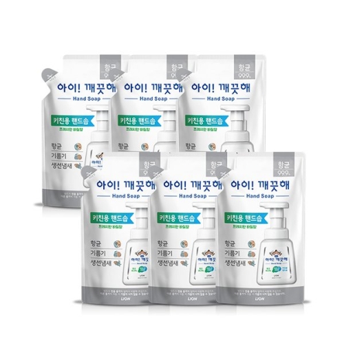 아이깨끗해 아이깨끗해 키친 리필 200ml (6개)_이미지
