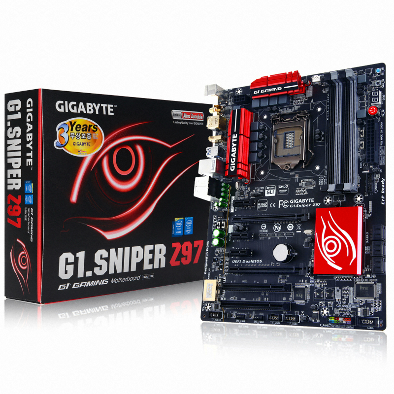 GIGABYTE G1.Sniper Z97 ���ֿ̹���� �Ǿ���Ʈ