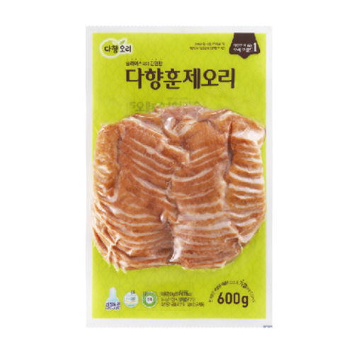 다향오리 다향 훈제 오리 슬라이스 600g (2개)