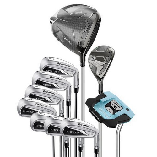 테일러메이드 Qi35 MAX LITE / 스텔스 HD 조합 여성용 풀세트 (10개 카본 정품)_이미지