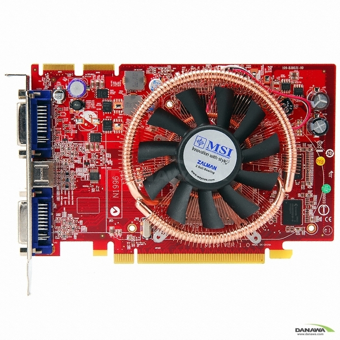MSI �󵥿� HD 3650 RX3650-T2D512 OC DDR3 512MB VF9