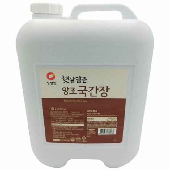 대상 청정원 햇살담은 양조 국간장 15L (1개)