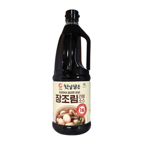  청정원 햇살담은 장조림 간장소스 1.7L [4개]
