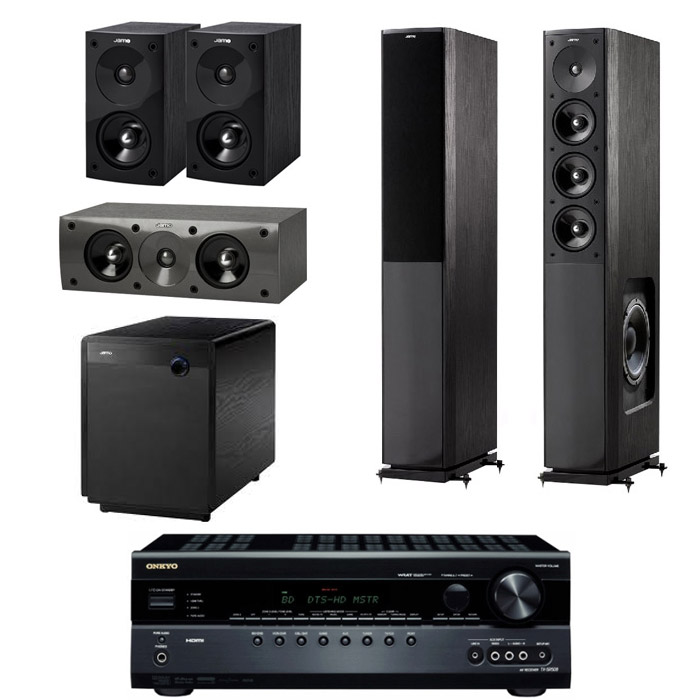 야모 S608 5.1채널 + 온쿄 AV리시버 (TX-SR508, SUB-300)