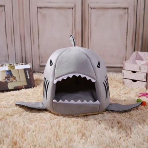  리빙듀오 상어 반려동물 숨숨집