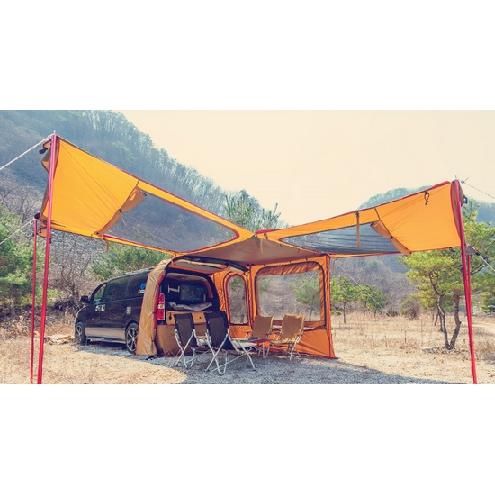 라이온캠핑 카 리어 타우 텐트
