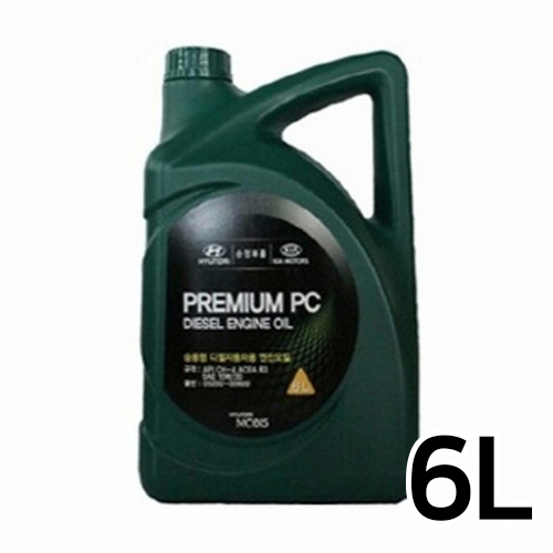 현대모비스 프리미엄 PC 디젤 10W30 6L_이미지