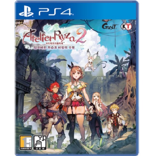 라이자의 아틀리에2 ~잃어버린 전승과 비밀의 요정~ 한글판 PS4, 패키지디스크_이미지