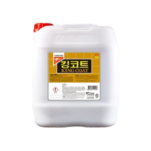 킹코트 고급 바닥 광택제 18.75L-수지왁스 타일 코팅제 보호 오염 때 방지 pvc