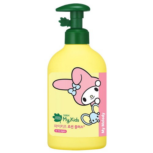 유한킴벌리 그린핑거 마이키즈 산리오 로션 플러스 320ml (1개)