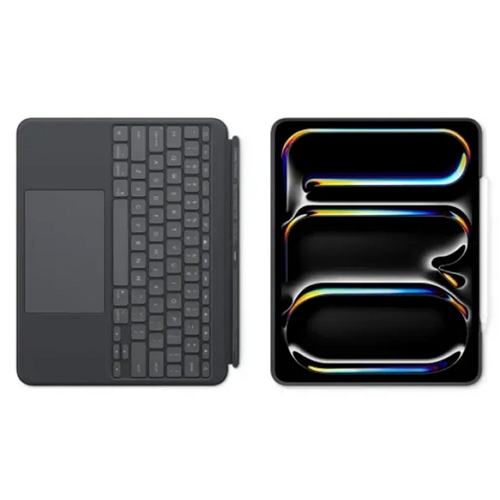 로지텍 iPad Pro 11 M4 콤보 터치 키보드 케이스 (정품, 영문자판)_이미지