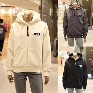 JEEP 기모 대문자 후드 집업 JO4TZU053