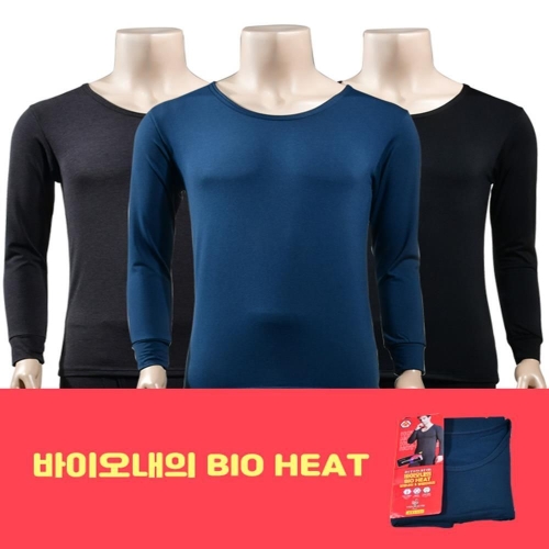 피엔알 W945A05 뛰어난 보온성 경량감 남자내의 상의 따뜻한소재 발열 30대남성 40대남성 가벼운착용감 겨울 복수할인