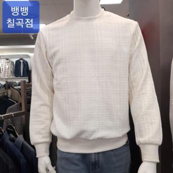 뱅뱅 HC09 남성 가을체크패턴 자가드 맨투맨 체크 올오버패턴으로 세련되고 고급 S44878091