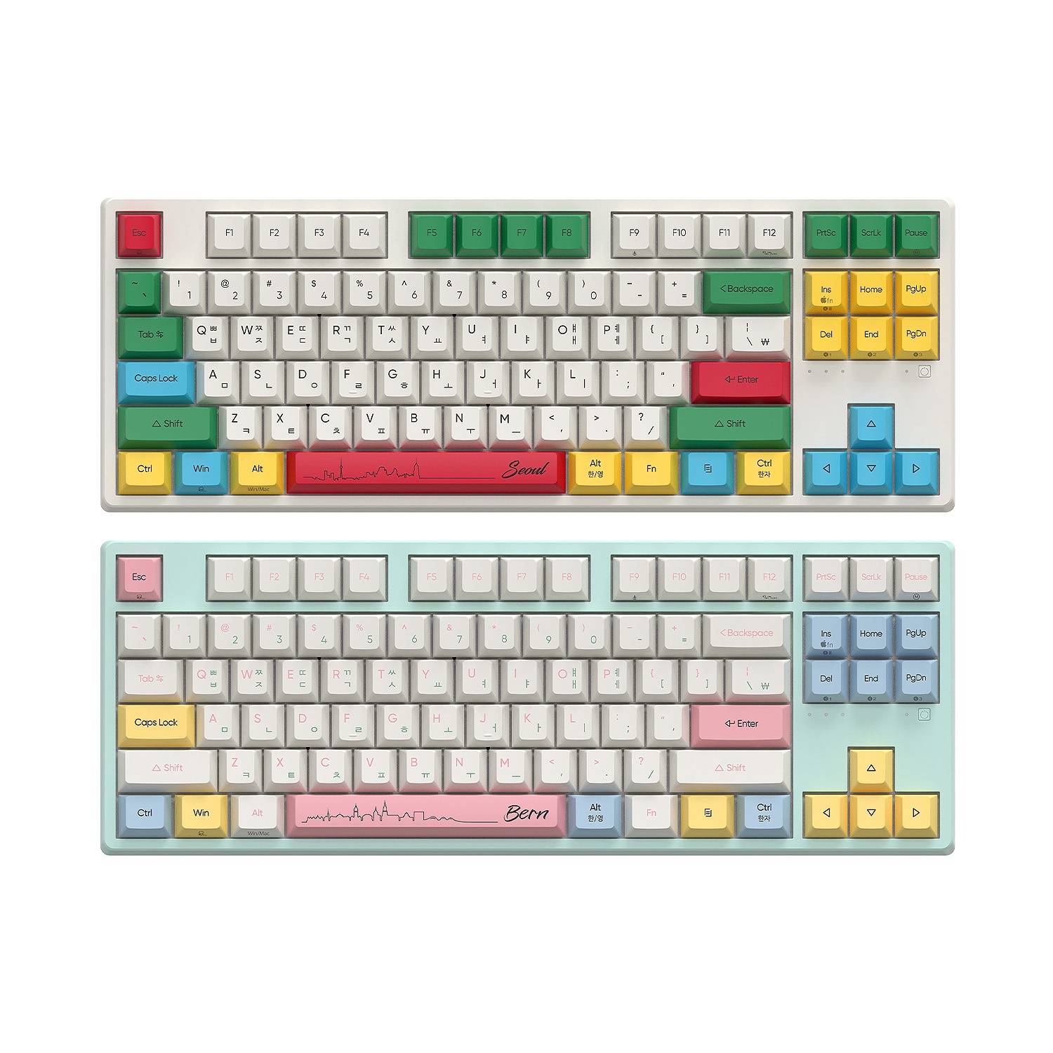 앱코 KN35BT TKL DRT 8K 염료승화 블루투스 유무선 무접점
