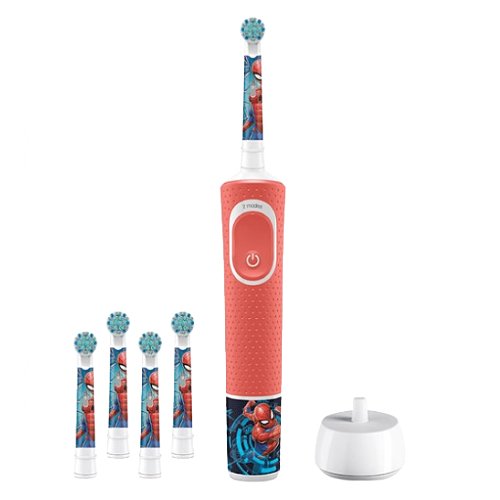 브라운 오랄비 D100K 바이탈리티 키즈 스파이더맨 (1개+리필모4개)_이미지